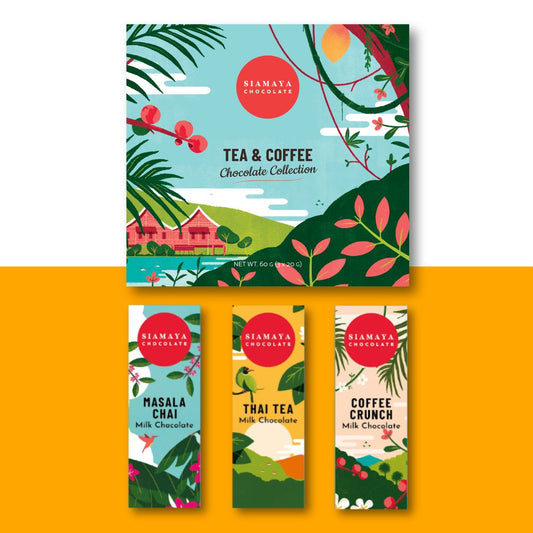 Collection of Siamaya Chocolate Tea and Coffee