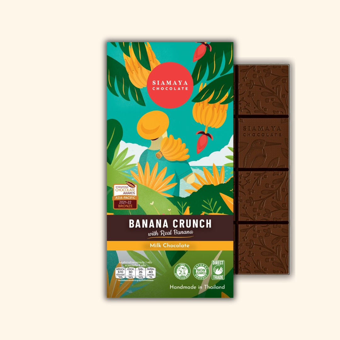 banana crunch milk chocolate