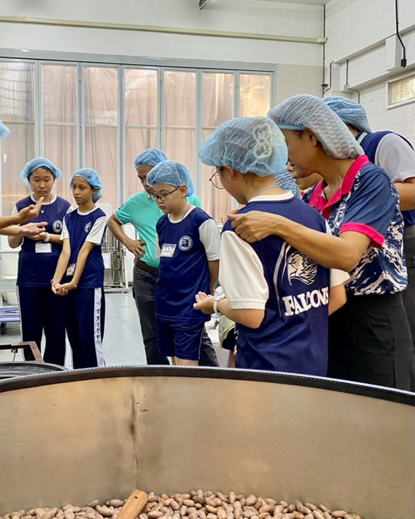kids chocolate factory tour chiangmai