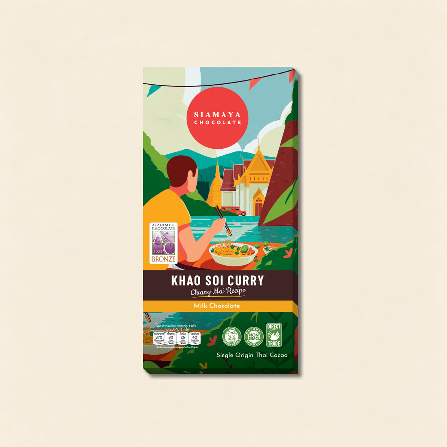 Khao Soi Curry Milk Chocolate