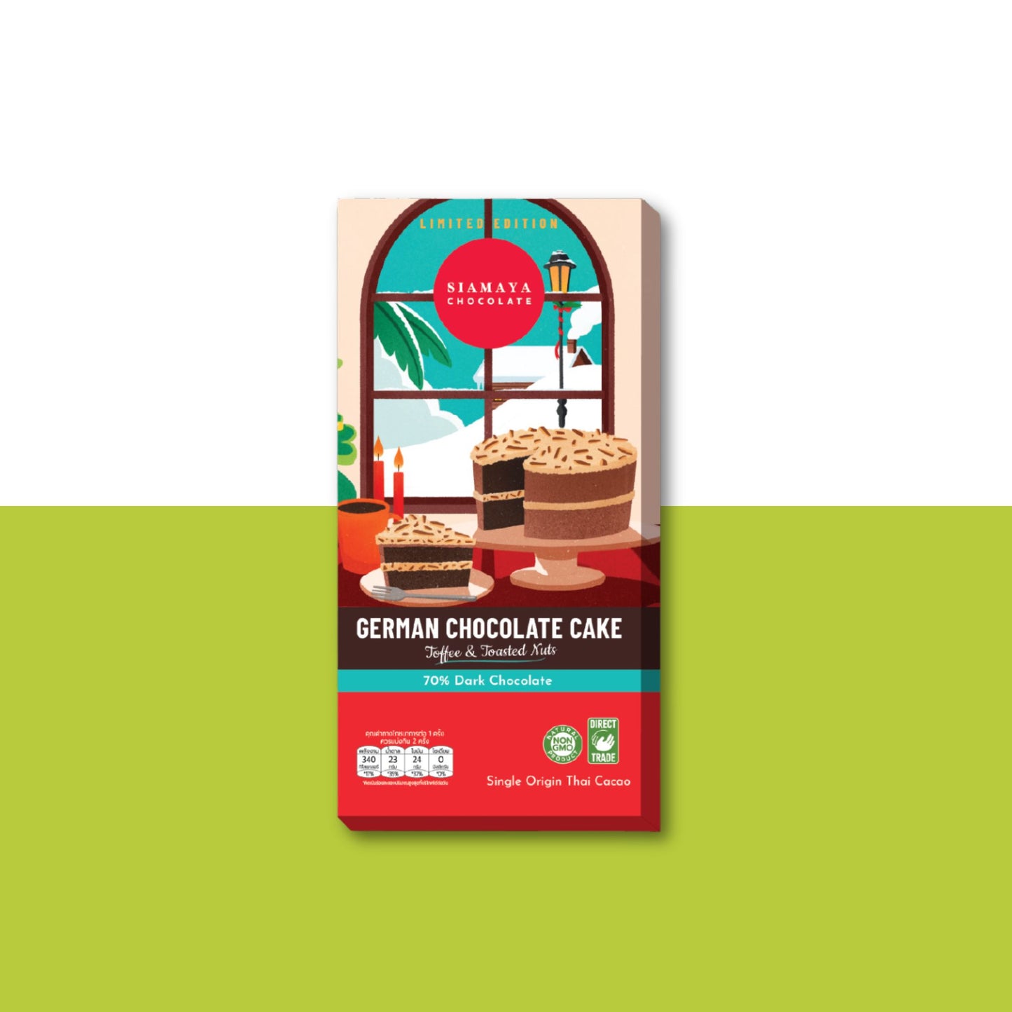 German Chocolate Cake Dark Chocolate