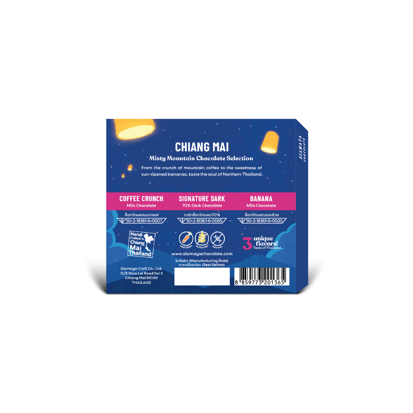 Chiang Mai Collection Destination Gift Set (3x20g)