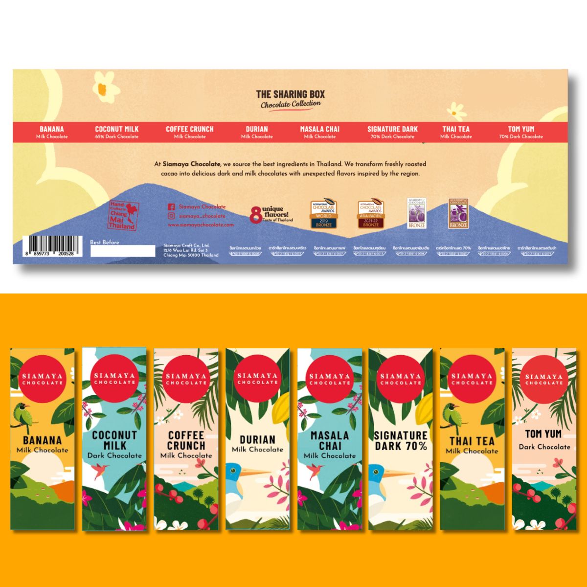 The Sharing Box Chocolate Collection Giftset