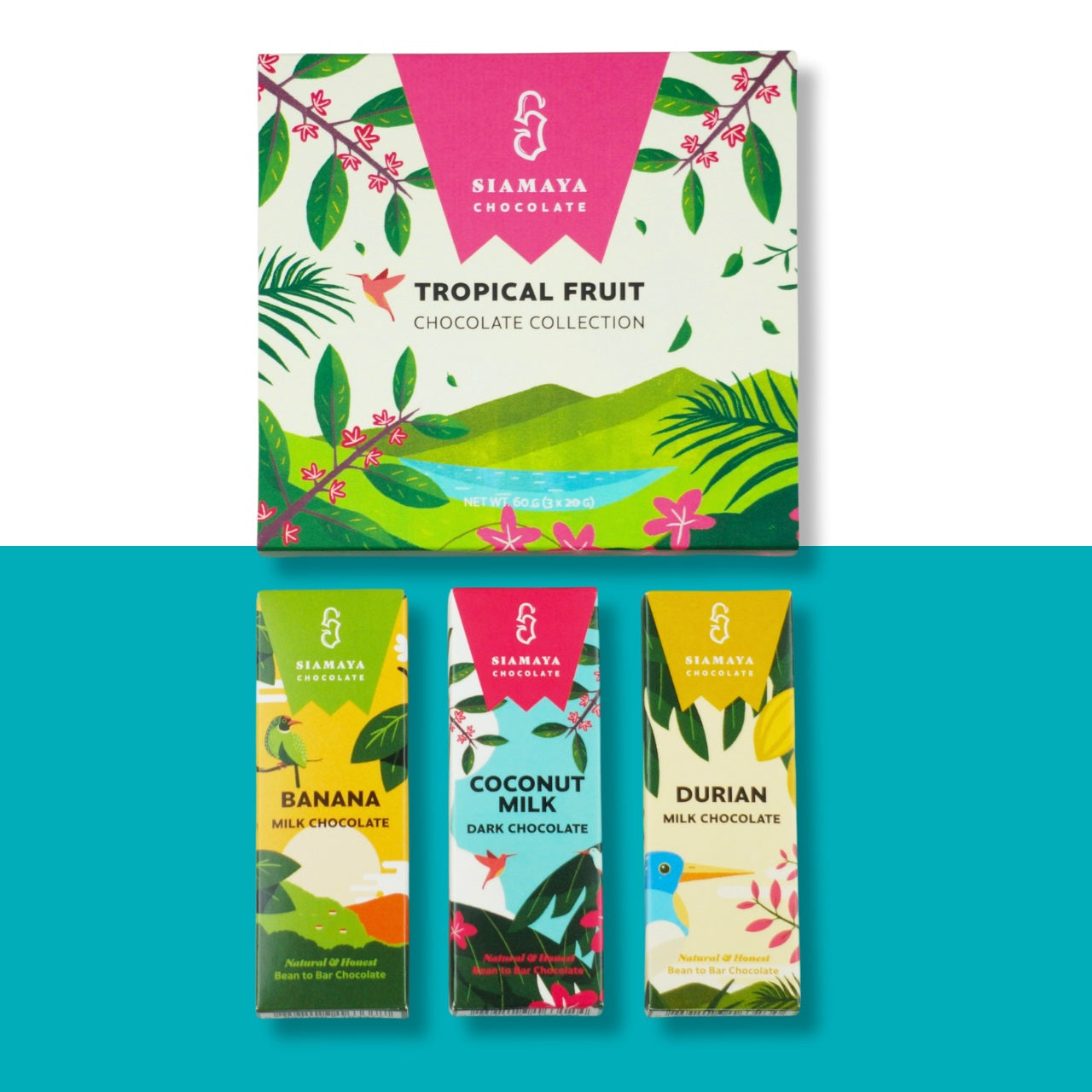 Tropical Fruit Small Bars Collection Gift Set