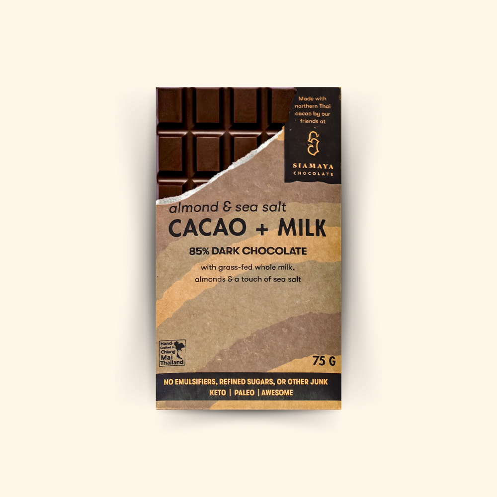 85% Simply Cacao Chocolate Milk, Almonds & Sea Salt