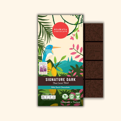 signature 70 dark chocolate chiangmai bar