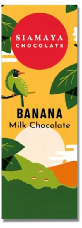 Banana 20 g mini-bar wrapper.
