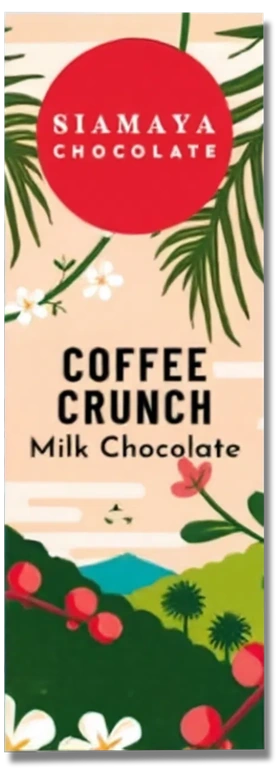Coffee Crunch 20 g mini-bar wrapper.